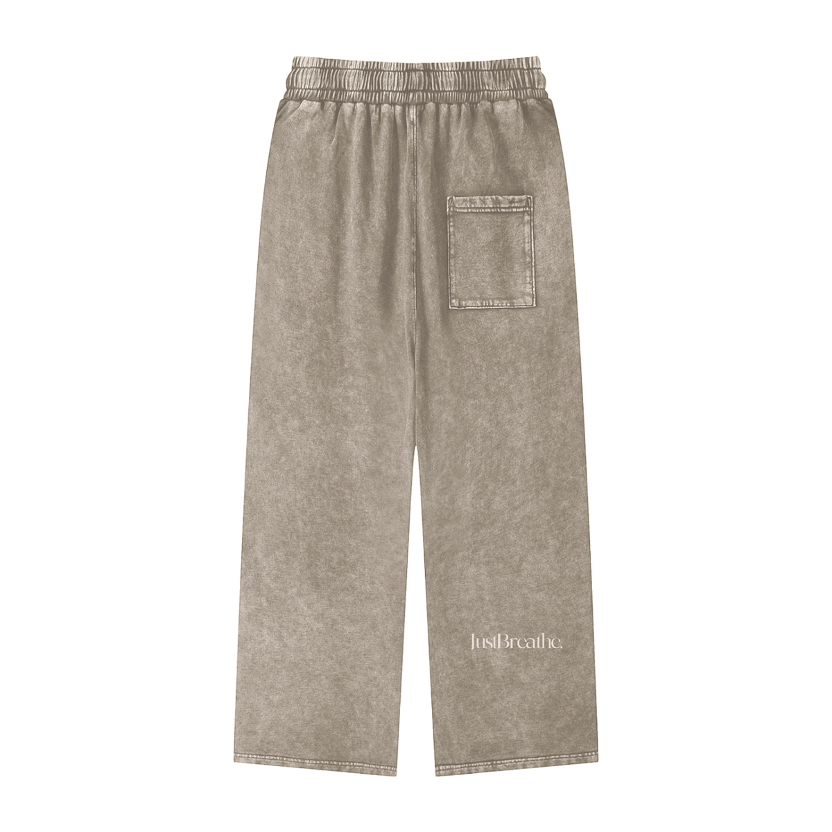Just Breathe Sweatpants — side seam detail, ribbed ankle cuff | Overthinkers Club