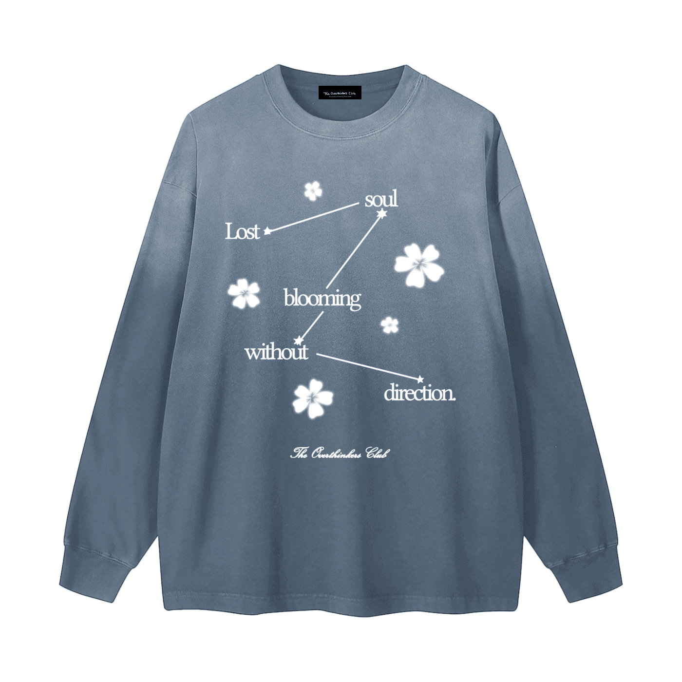 Lost Soul Blooming Longsleeve - Overthinkers Club