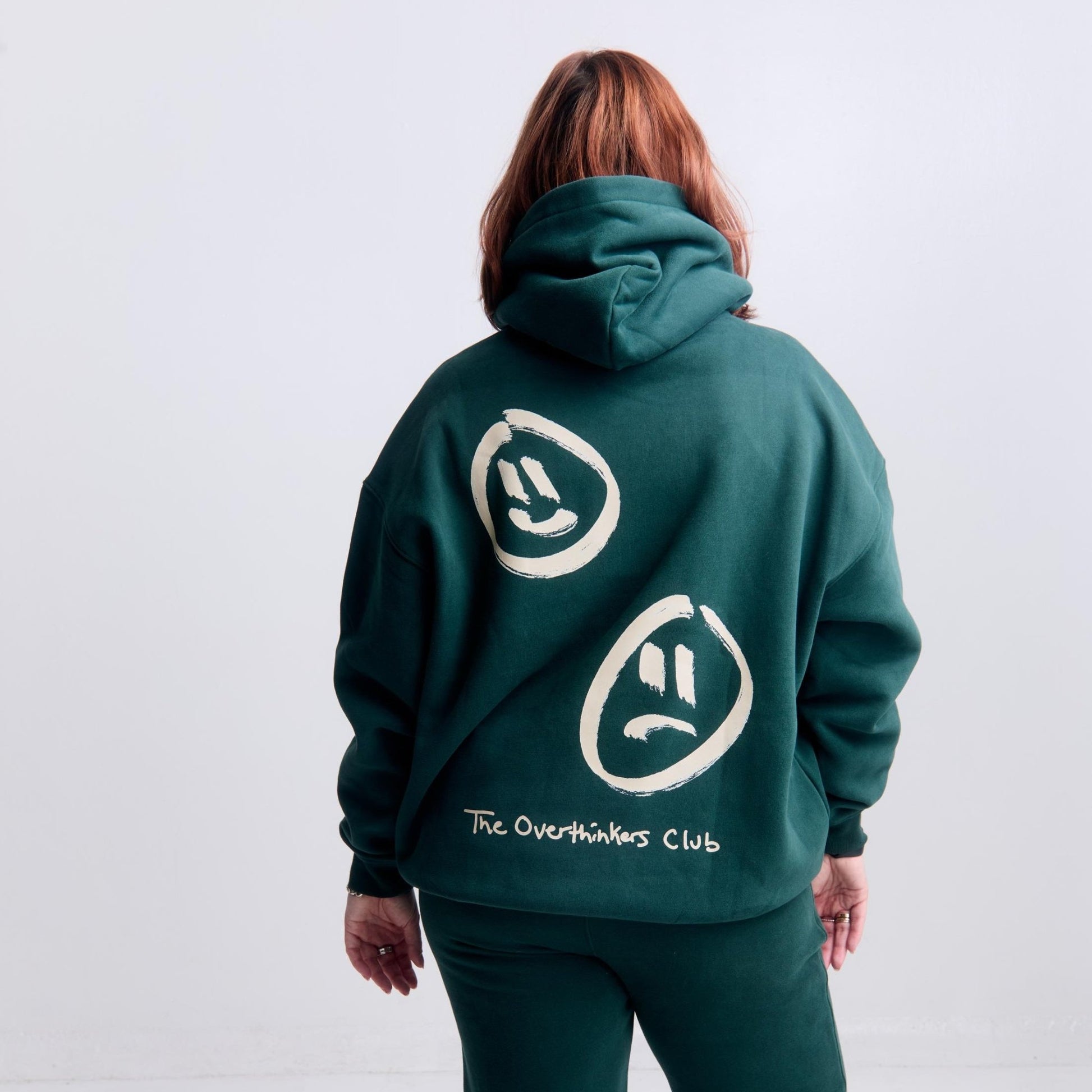 Love Your Mind Hoodie - Oversized Mental Health Awareness Sweatshirt - Overthinkers Club