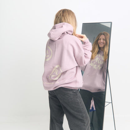 Love Your Mind Hoodie - Oversized Mental Health Awareness Sweatshirt - Overthinkers Club