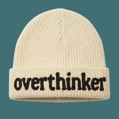 'OVERTHINKER' Limited Edition Mohair Beanie - Overthinkers Club