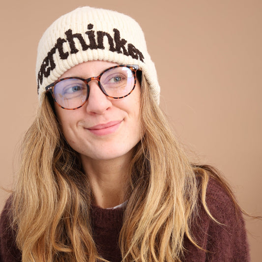 'OVERTHINKER' Limited Edition Mohair Beanie - Overthinkers Club