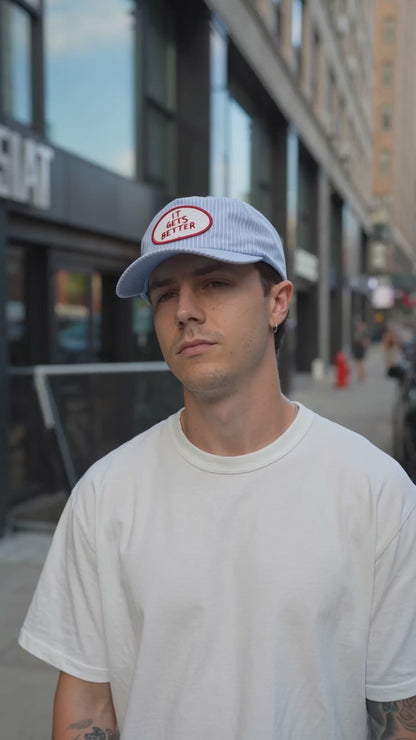 IT GETS BETTER SNAP BACK HAT