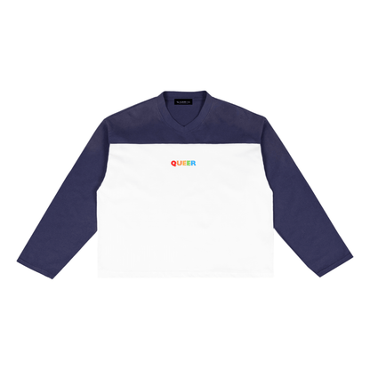 Queer Colourblock Long Sleeve - Overthinkers Club