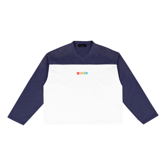 Queer Colourblock Long Sleeve - Overthinkers Club