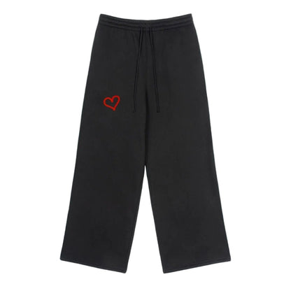 The Soft Heart Wide - Leg Sweatpant - Overthinkers Club