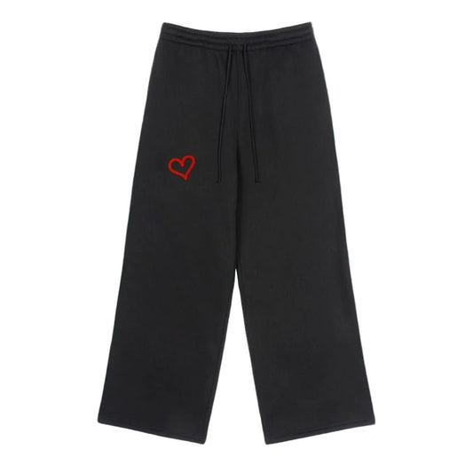 The Soft Heart Wide - Leg Sweatpant - Overthinkers Club