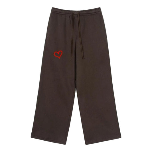 The Soft Heart Wide - Leg Sweatpant - Overthinkers Club