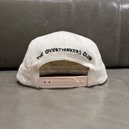 Trust Yourself Camper Hat — flat lay, structured brim and crown | Overthinkers Club