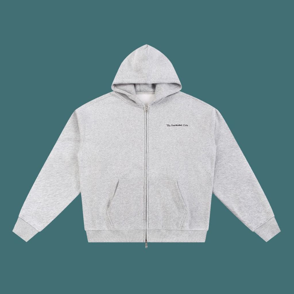 Trust Yourself Zip Through Hoodie - Overthinkers Club