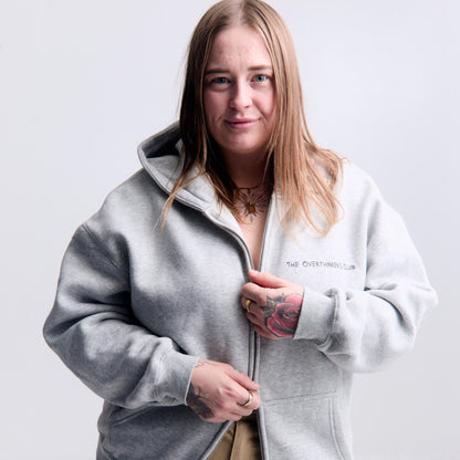 Trust Yourself Zip Through Hoodie - Overthinkers Club