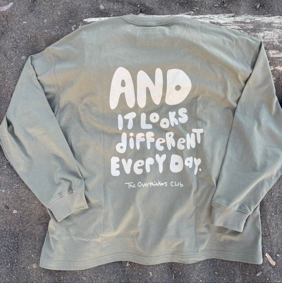 Trying My Best Long Sleeve - Overthinkers Club