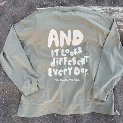 Trying My Best Long Sleeve - Overthinkers Club