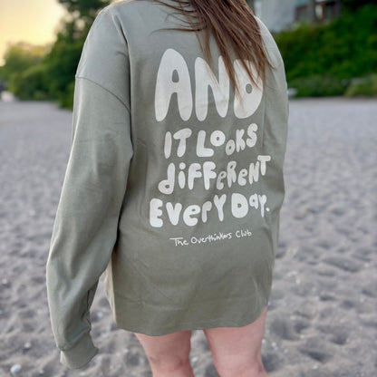 Trying My Best Long Sleeve - Overthinkers Club