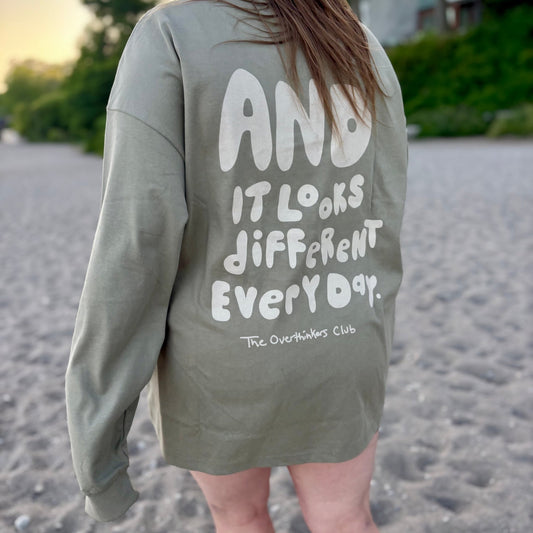 Trying My Best Long Sleeve - Overthinkers Club