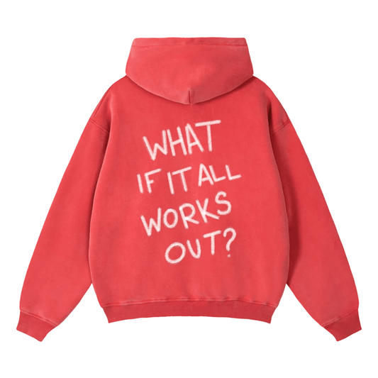 "What If It All Works Out?" Zip Hoodie - Overthinkers Club